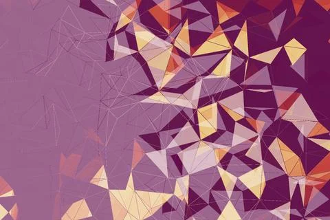 Polygonal abstract background.  Template geometric business design with tri.. 写真素材