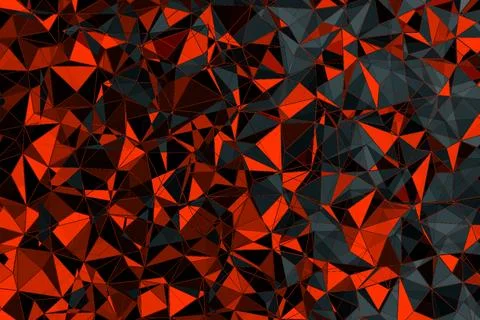 Polygonal abstract background.  Template geometric business design with tri.. 写真素材