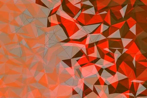 Polygonal abstract background.  Template geometric business design with tri.. 写真素材