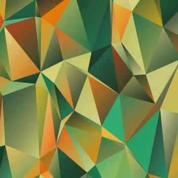 Polygonal abstract geometry background Stock Illustration
