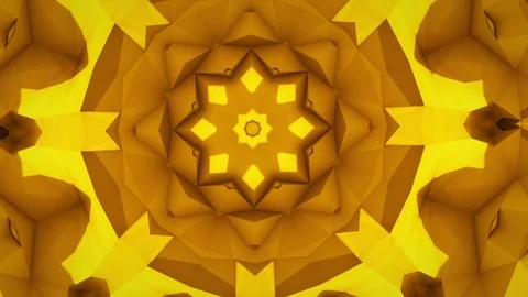 Polygonal abstract surface. Semless loop 3D render Stock Footage 72983710