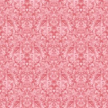 Polygonal abstract triangular flower pattern background design 스톡 일러스트