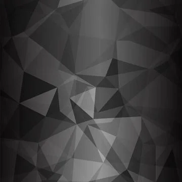 Polygonal Background Abstract Dark Polygonal Background. Abstract Geometri... Foto stock