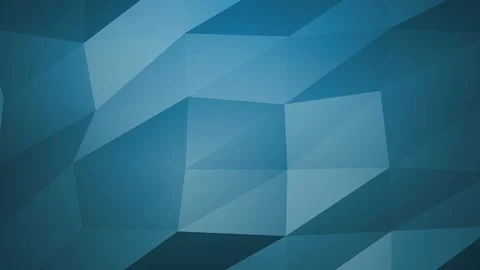 Polygonal background. Abstract geometrical 3D render. Semless loop smooth ani 库存影片 105141632