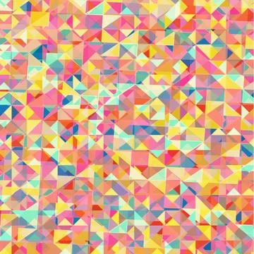 Polygonal background Abstract multicolor triangle geometrical background, ... 스톡 사진