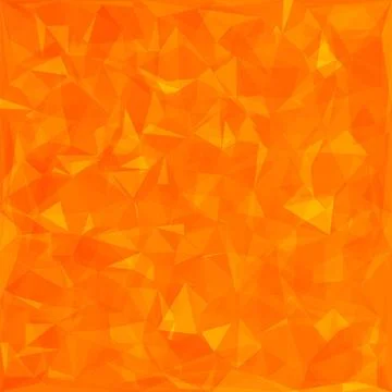 Polygonal Background Abstract Orange Polygonal Background. Abstract Orange... 写真素材