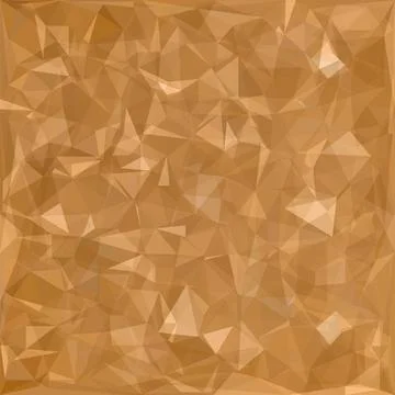 Polygonal Background Brown Abstract Polygonal Background. Brown Geometric ... 写真素材