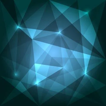 Polygonal Background Stock Illustration