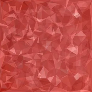 Polygonal Background Red Abstract Polygonal Background. Red Geometric Patt... 스톡 사진