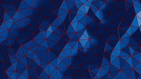 Polygonal Background. Triangles as Modern Abstract Design. Illustrazione stock