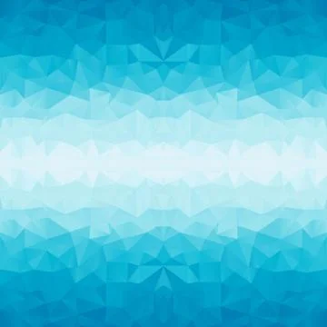 Polygonal blue background Stock Illustration