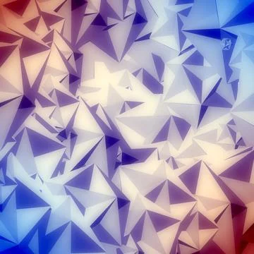 Polygonal colorful backdrop Stock Illustration