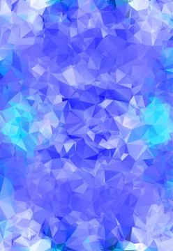 Polygonal colorful pattern of triangles. Geometric gradient background. Trian Stock Illustration