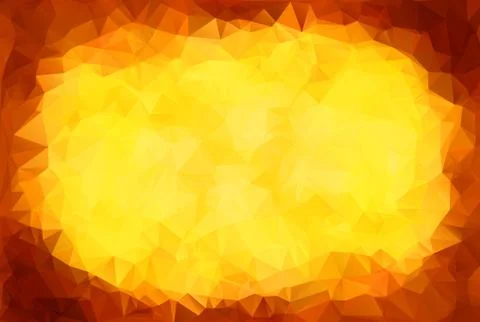 Polygonal colorful pattern of triangles. Geometric gradient background. Trian Stock Illustration