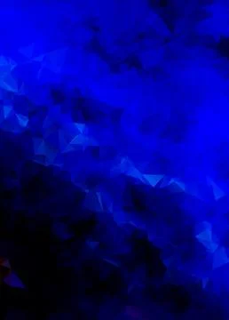 Polygonal colorful pattern of triangles. Geometric gradient background. Trian Stock Illustration