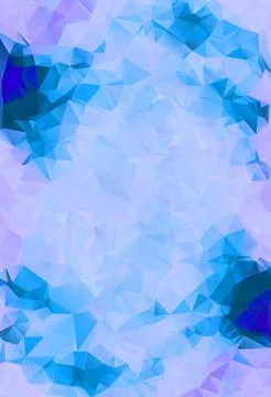 Polygonal colorful pattern of triangles. Geometric gradient background. Trian Stock Illustration