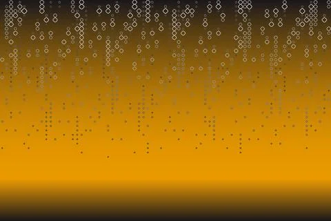 Polygonal elements . Diamond style geometry with light design. Golden gradien Stock Illustration