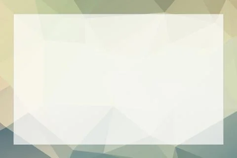 Polygonal geometric abstract textured background green Stock Illustration