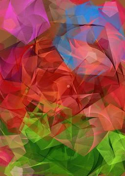 Polygonal geometric pattern triangles background Illustrazione stock