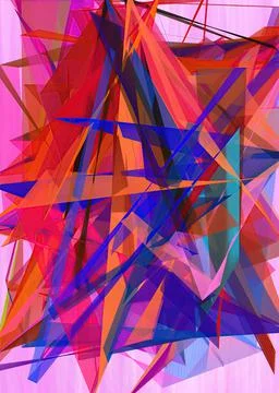 Polygonal geometric pattern triangles background Illustrazione stock