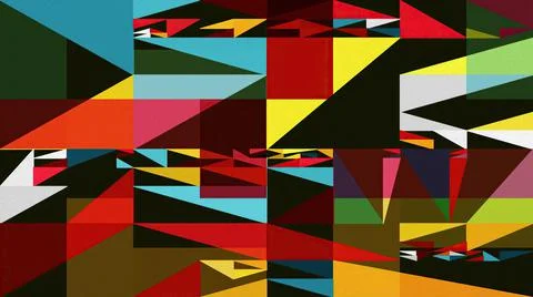 Polygonal geometric pattern triangles background Illustrazione stock