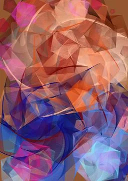 Polygonal geometric pattern triangles background Illustrazione stock