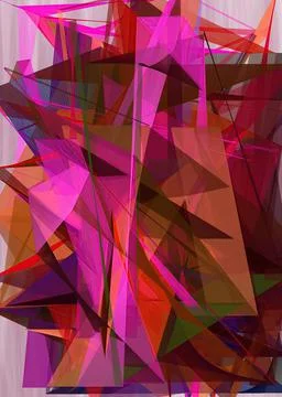 Polygonal geometric pattern triangles background Illustrazione stock