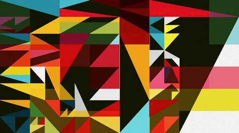 Polygonal geometric pattern triangles background Illustrazione stock