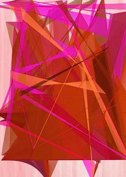 Polygonal geometric pattern triangles background イラスト素材