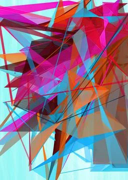 Polygonal geometric pattern triangles background Illustrazione stock