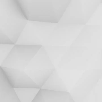 Polygonal geometric surface 3D rendering Stock Illustration