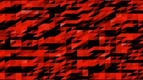 Polygonal Geometric Surface. Computer Generated Seamless Loop 写真素材