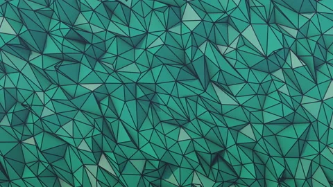 Polygonal geometric surface, loop abstract motion background. Stock Footage 160153493
