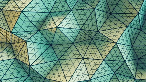 Polygonal geometric surface seamless loop 4k UHD (3840x2160) Stock Footage 118351849