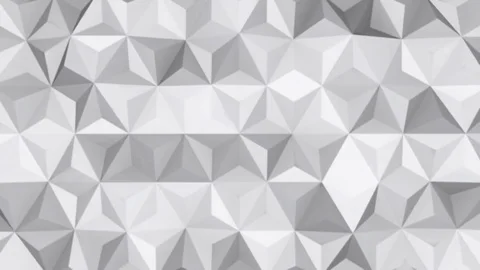 Polygonal geometric surface white. Video stock 76293272