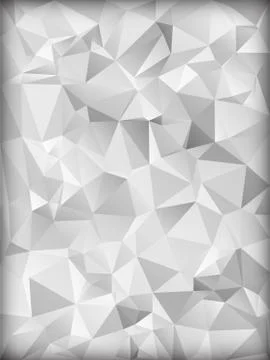 Polygonal geometric triangle background Stock Illustration