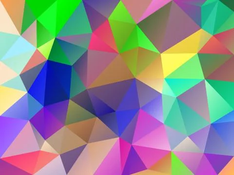 Polygonal geometric triangle background Stock Illustration
