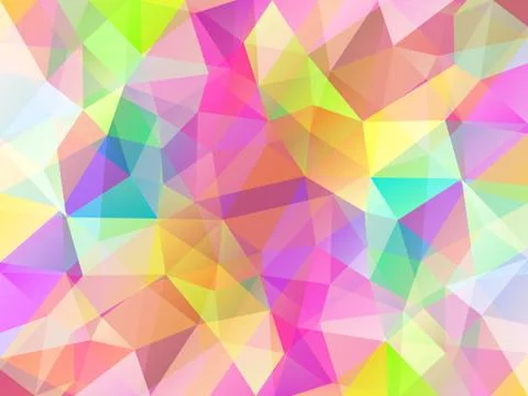 Polygonal geometric triangle background Illustrazione stock