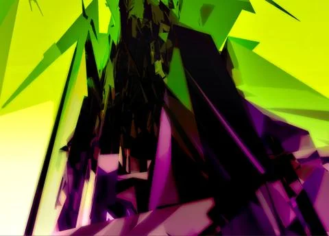 Polygonal heap Stockillustratie