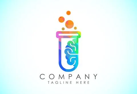 Polygonal lab logo design vector template, Low poly lab logo science vector.. Illustrazione stock