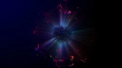 Polygonal lines star-shaped 스톡 일러스트