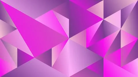 Polygonal minimal multicolored geometric gradient triangle background 스톡 일러스트