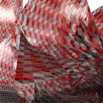 Polygonal mosaic abstract vector illustration background on the Illustrazione stock