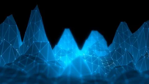 Polygonal Mosaic Background. Stock Illustration