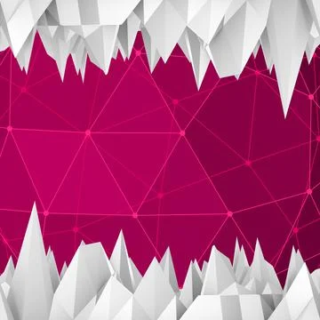 Polygonal Mosaic Background. Stock Illustration