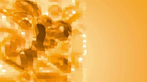Polygonal mosaic background with vertex, spikes in cartoon modern 3D design Stock Footage