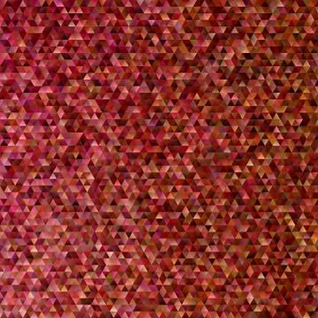 Polygonal mosaic triangular polygon pattern background - vector illustration 库存插图