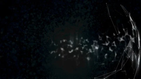 Polygonal Network Shape Dynamic Gradients 4K Видео 118458717