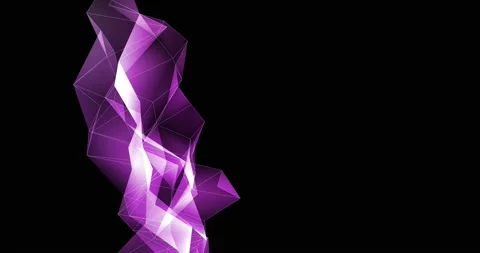 Polygonal origami effect background Stock Footage 219416113