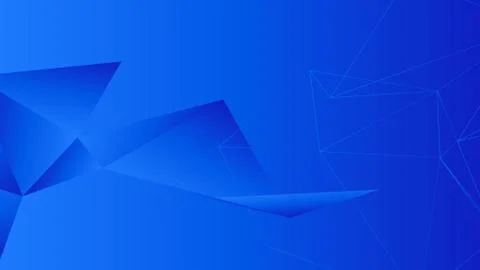 Polygonal pattern. Future technology concept. Stockillustratie